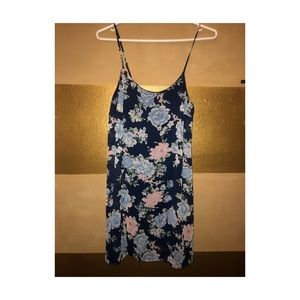 Floral spaghetti strapped dress